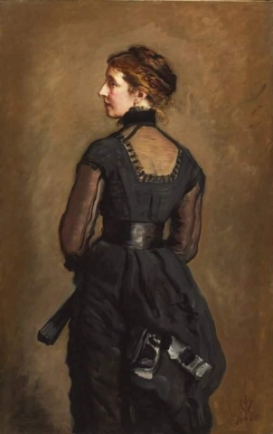 Retrato de Kate Perugini 1880