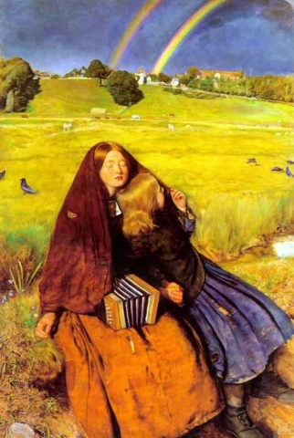 Den blinda flickan 1854-56