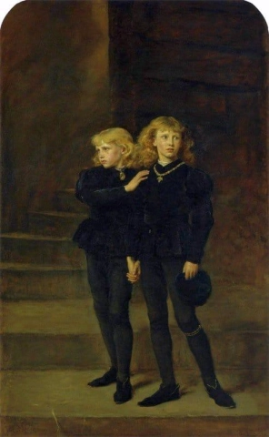 Los príncipes en la torre 1878