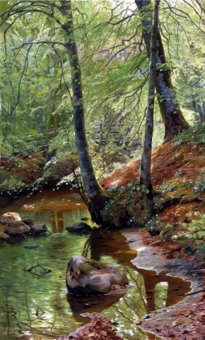 Лесной ручей 1895