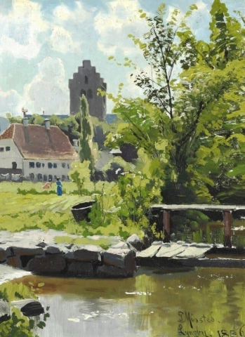 A Summer Day In Lyngby 1886