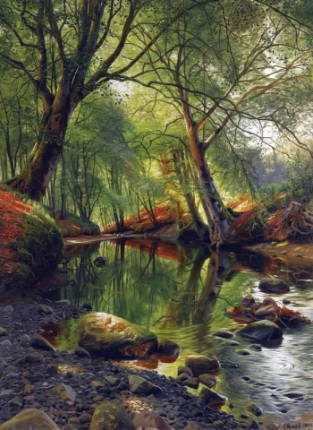 A Woodland Stream 1895