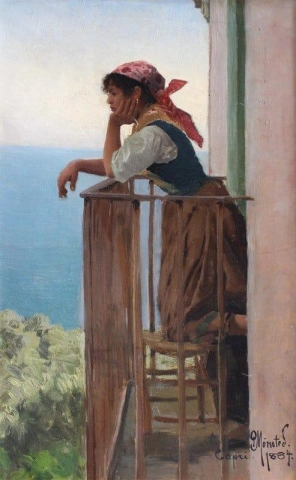 Daydreaming Capri 1884