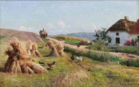 収穫の風景 1924