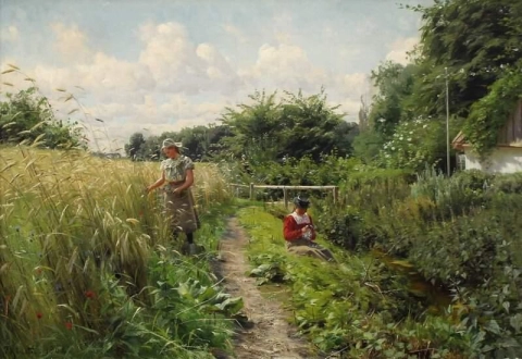 Picking Flowers 1902