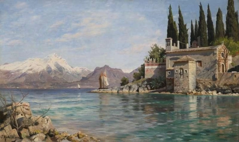 Святой Виджилио на озере Гарда 1909