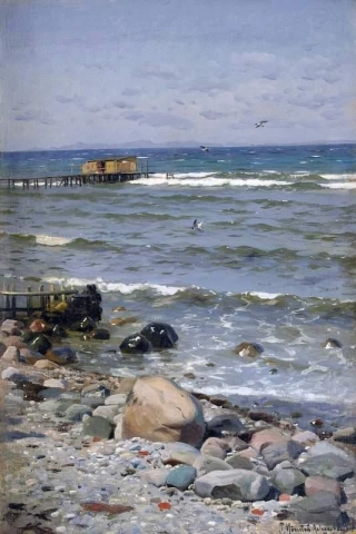 Stranden I Aalsgaard 1919