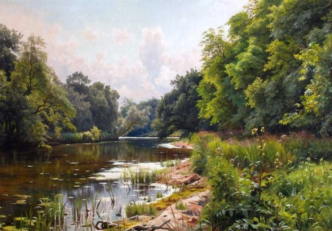 Summer Day By The River 1910