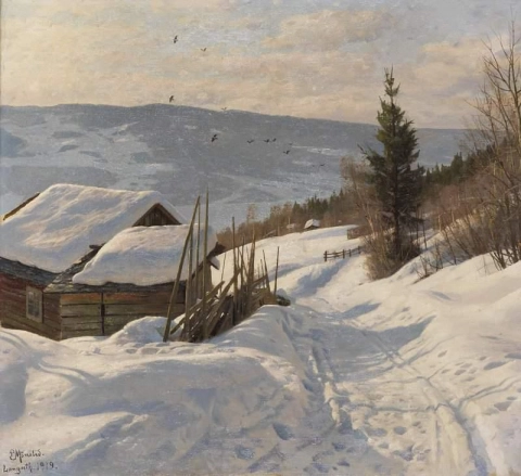Giornata di sole in Norvegia 1919