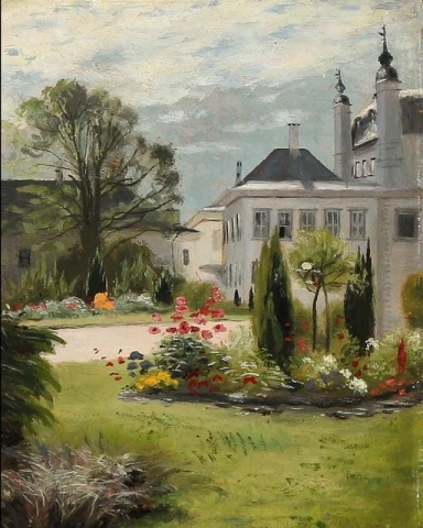 弗雷登斯堡城堡景观 1894 年