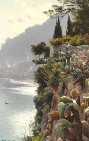 Вид на Монако, 1906 год.