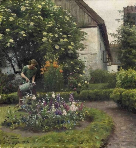 浇灌花园 1925