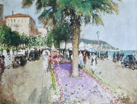 A Promenade Des Anglais - Nice, 1920