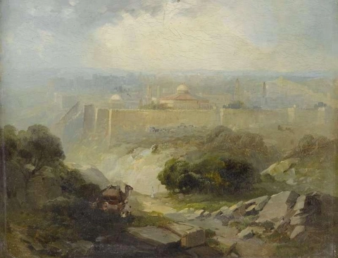 Jerusalem From The Mount Of Olives