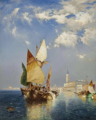 O Grande Canal Veneza 1903