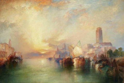 Ansicht von Venedig 1919