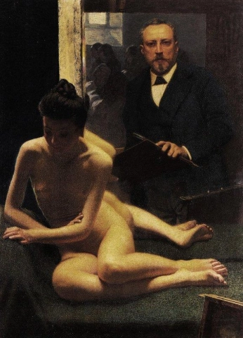 Autoritrato Allo Specchio 1901