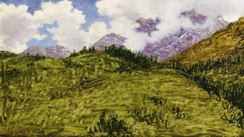 The Valley Of Usseglio 1918