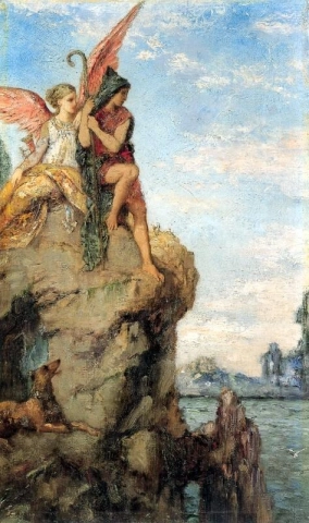 Hesiod und die Muse