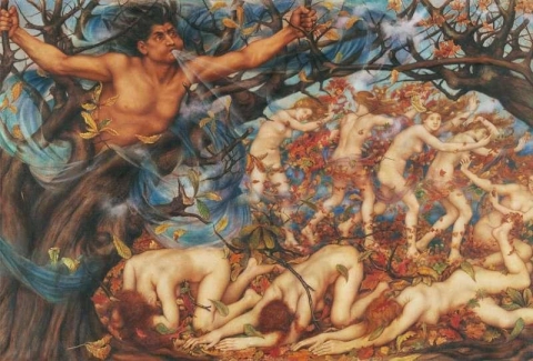 Boreas And The Fallen Leaves 1900-19