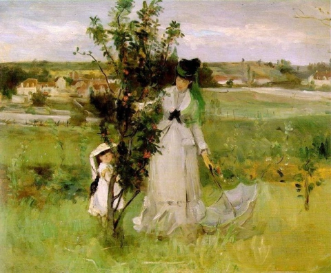 Morisot Berthe Piilota ja etsi Piilosta
