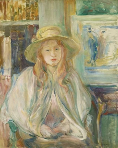 Girl In A Straw Hat