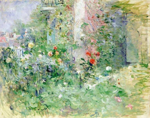 El jardín de Bougival 1884