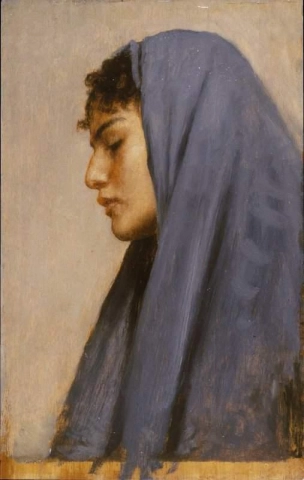 Profile Head Of A Young Woman