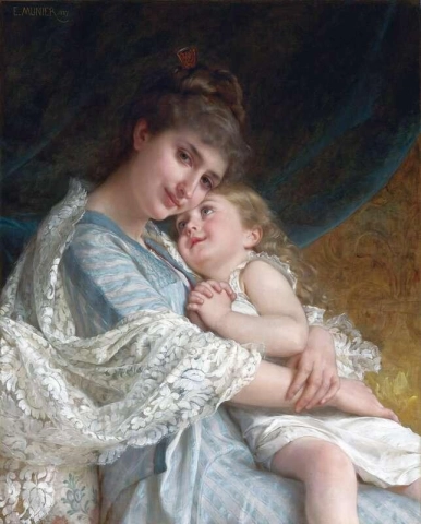Un tenero abbraccio 1887