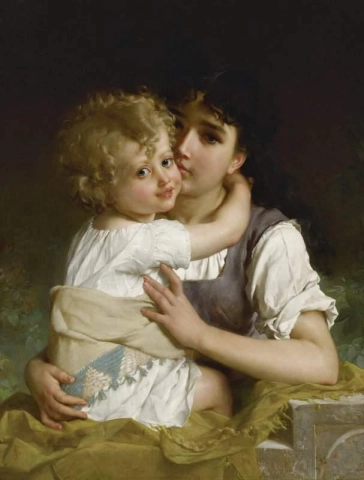 Mütterliche Zuneigung 1881