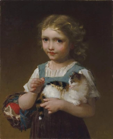 Il gattino domestico 1878
