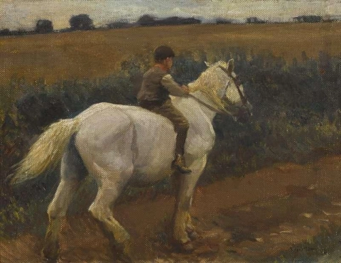 A Suffolk Lane ca 1906-10