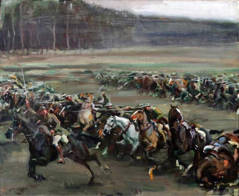 Charge Of Flowerdew S Squadron 1918
