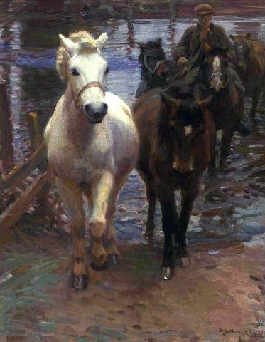Crossing The Ford 1910