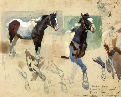 Studies From The Picture The Vagabonds 1901