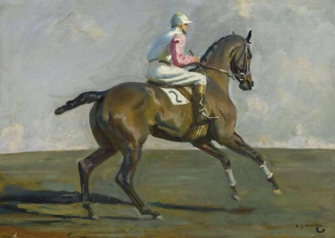 Study For Going To The Start Ca. 1945