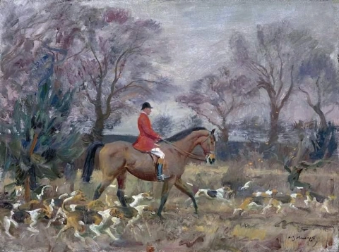 贝尔沃狩猎，约 1921 年