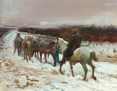 الطريق إلى المعرض 1910