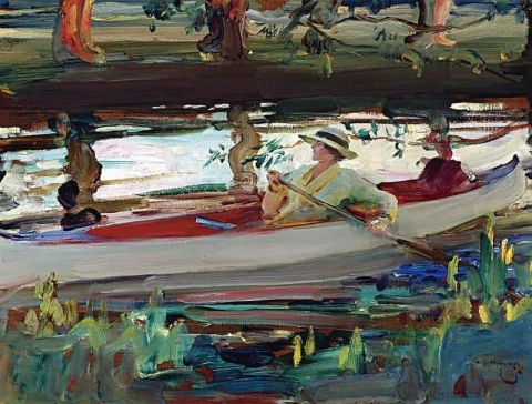 The White Canoe Ca. 1921-22