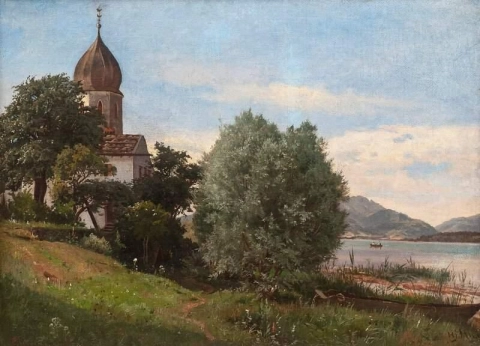 阿尔卑斯山景观 1870