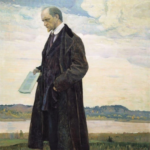 Portret van Ivan Iljin
