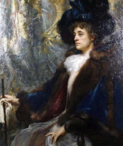 Dame Newton 1900