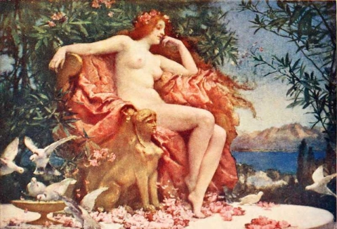 Thronende Venus 1902