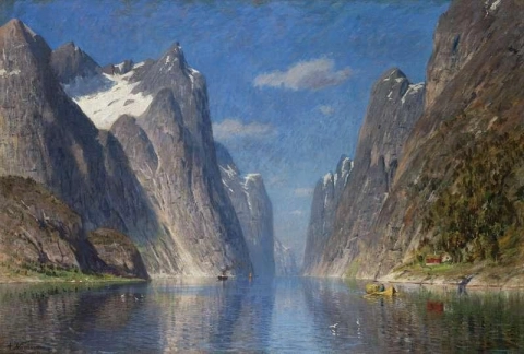 Lente Op De Fjord
