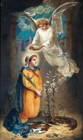 Angel And Saint 1886-1917