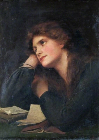 Mietiskelevä nainen 1886-1917