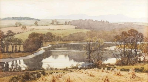 The Galloway Dee From Woodlea Exhibited 1949