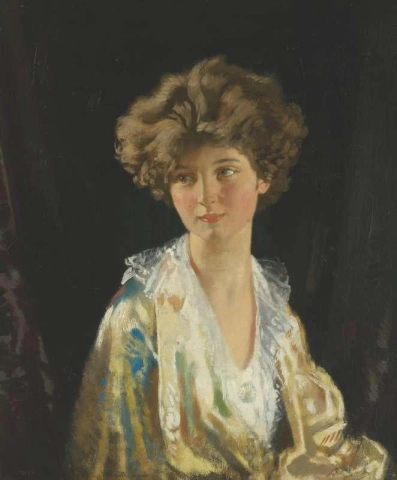 Portrett av Lady Evelyn Herbert 1915