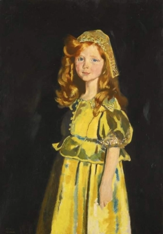 Portret van Vivien St George 1918