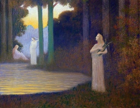 Lyriek in het bos 1910